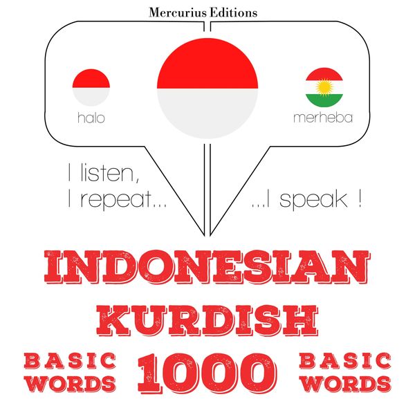 1000 essential words in Kurdish