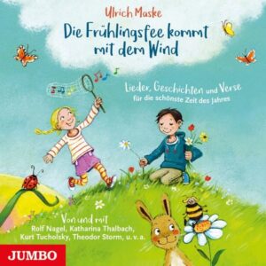 Die Frühlingsfee kommt mit dem Wind.
