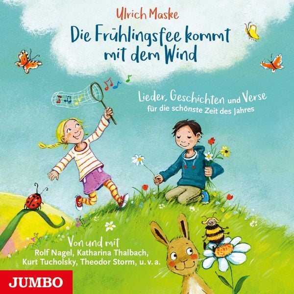 Die Frühlingsfee kommt mit dem Wind.