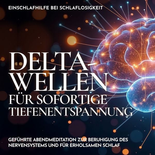 Einschlafhilfe bei Schlaflosigkeit - Delta-Wellen für sofortige Tiefenentspannung