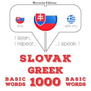 Slovenský - gréckej: 1000 základných slov